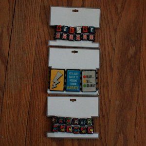 Trio of Unknown Brand Graphic Bracelets